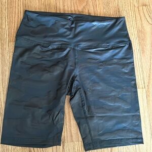 NWT Camo Biker Shorts